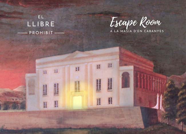 Escape room ''El llibre prohibit''. Masia d'en Cabanyes